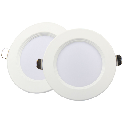 Okrągły aluminiowy plastikowy bez wykończenia ognioodporny Downlight LED OEM 4000K